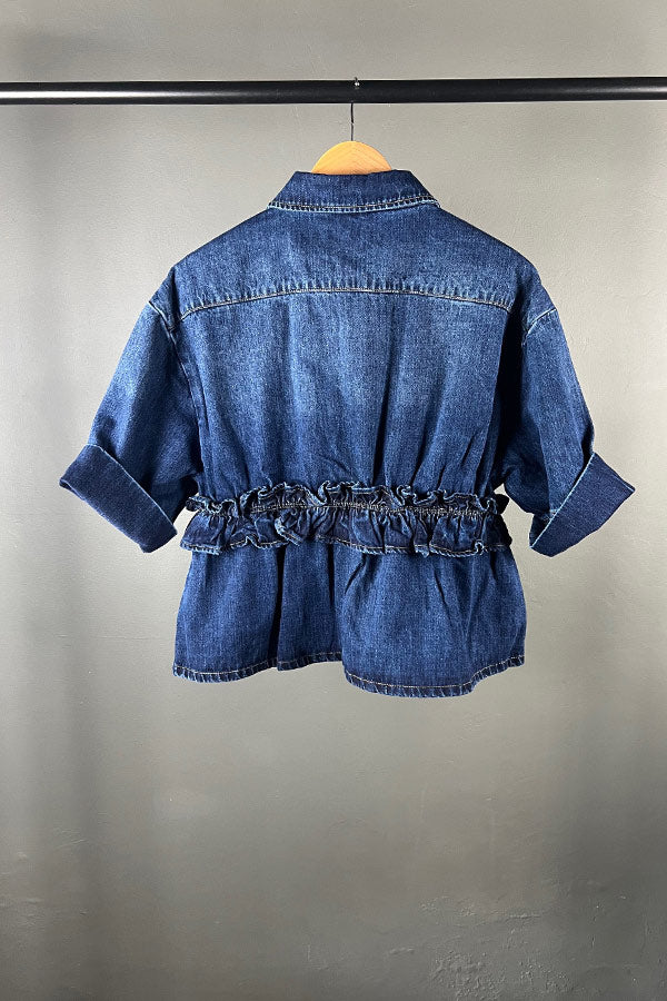 Rabens Saloner Paige Denim Shirt