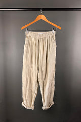 Rabens Saloner Pelican Grey Johanne Knee Patch Pants