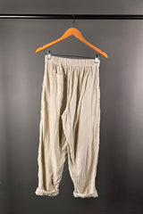 Rabens Saloner Pelican Grey Johanne Knee Patch Pants