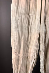 Rabens Saloner Pelican Grey Johanne Knee Patch Pants