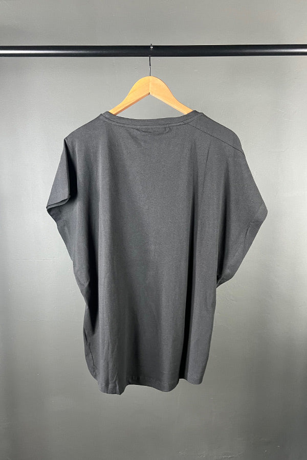 Rabens Saloner Faded Black Pippi Top