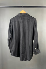 Rabens Saloner Rosali Black Patterned Shirt