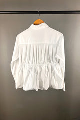 Rabens Saloner Sophie Crisp White Poplin Shirt