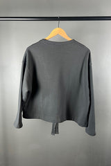 Rabens Saloner Sheela Drawstring Top