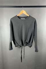 Rabens Saloner Sheela Drawstring Top