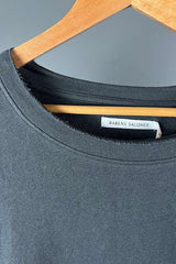 Rabens Saloner Faded Black Margot T-Shirt