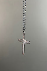 Studio Koak Medium Brass Cross Necklace