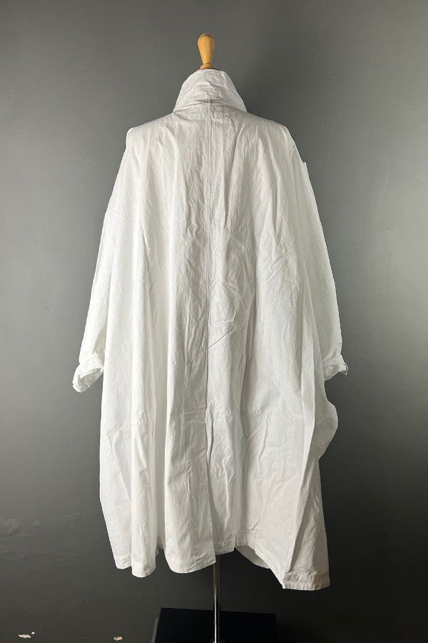 Rundholz DIP White Oversized Pocket Coat