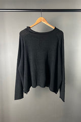 Studio Rundholz Black De Charme Knit Top