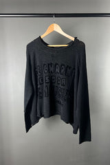 Studio Rundholz Black De Charme Knit Top