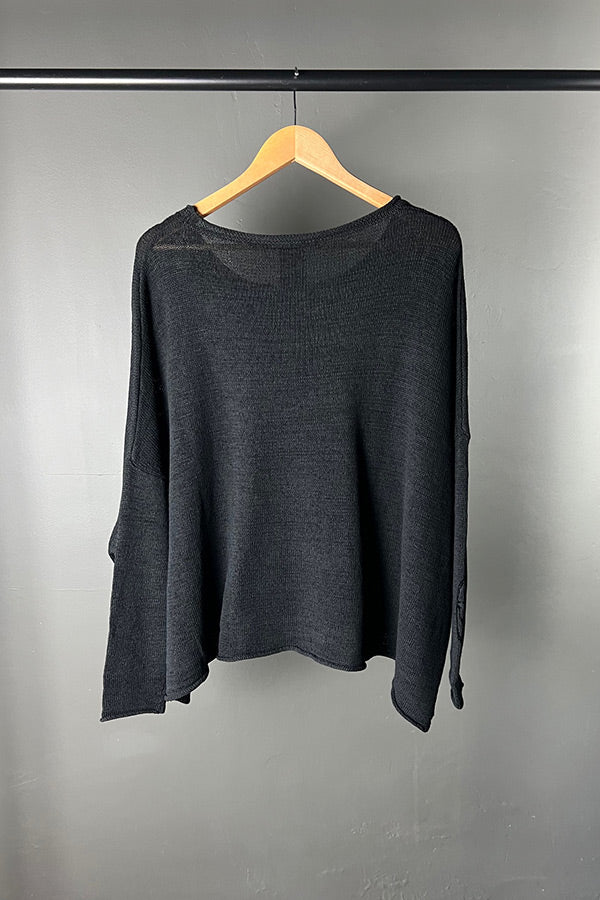 Studio Rundholz Black De Charme Knit Top