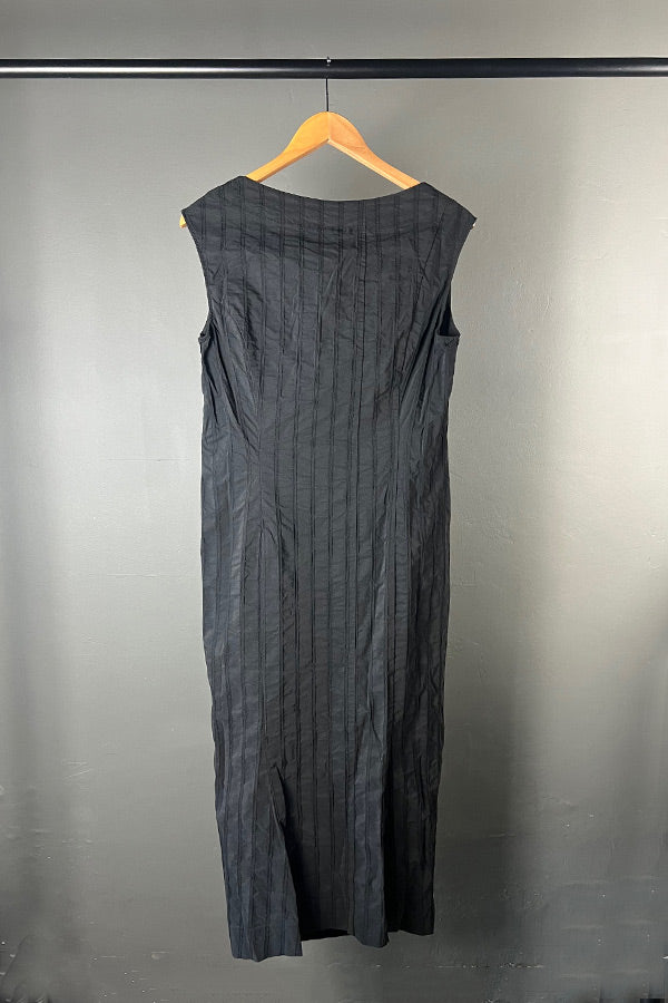 Rundholz Textured Black Dress