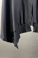 Rundholz Long Stretch Coat in Black