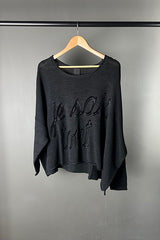 Studio Rundholz Je Sais Tout Black Knit