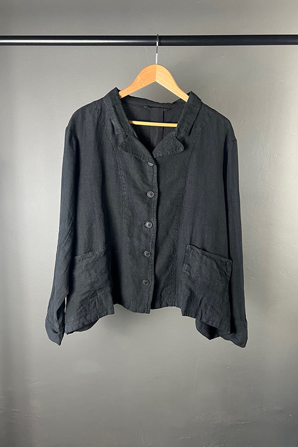 Rundholz Black Linen Jacket