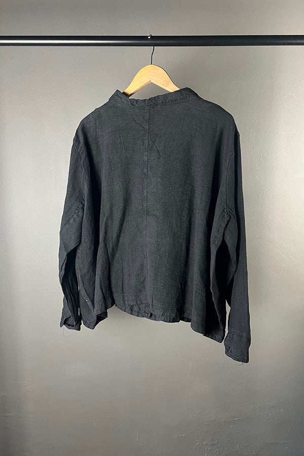 Rundholz Black Linen Jacket