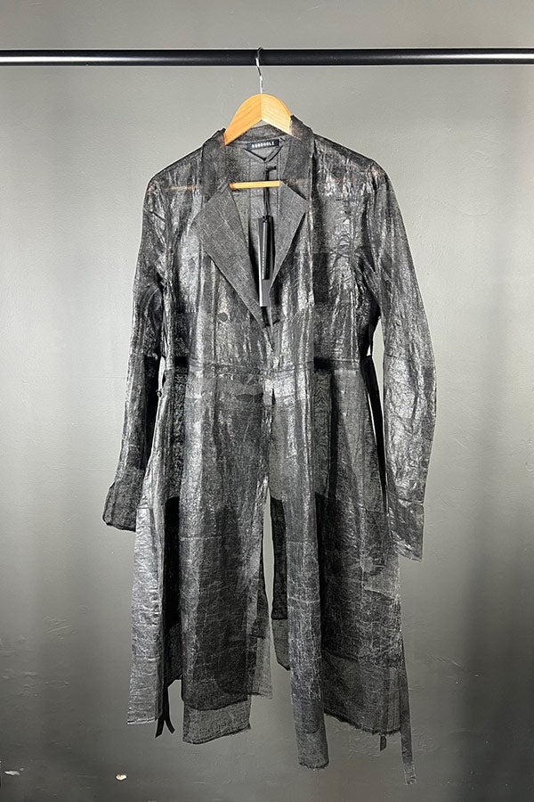 Rundholz Mainline Black Mesh Coat