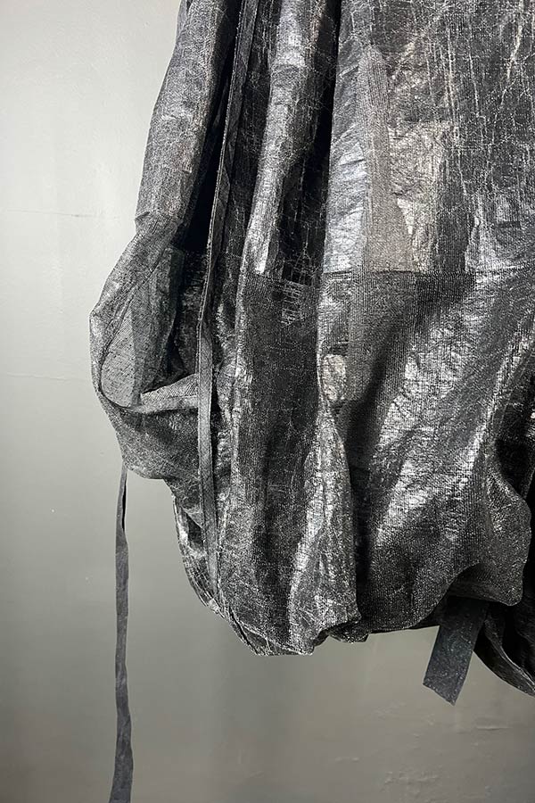 Rundholz Mainline Cotton Mesh Wrap Skirt