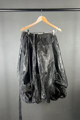 Rundholz Mainline Cotton Mesh Wrap Skirt