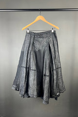 Rundholz Mainline Sheer Panel Wrap Skirt