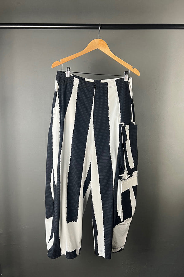 Rundholz Black Print Pants