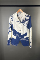 Rundholz Navy Print Jacket