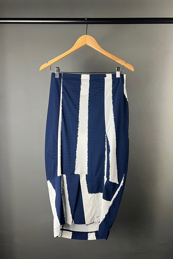 Rundholz Navy Print Skirt