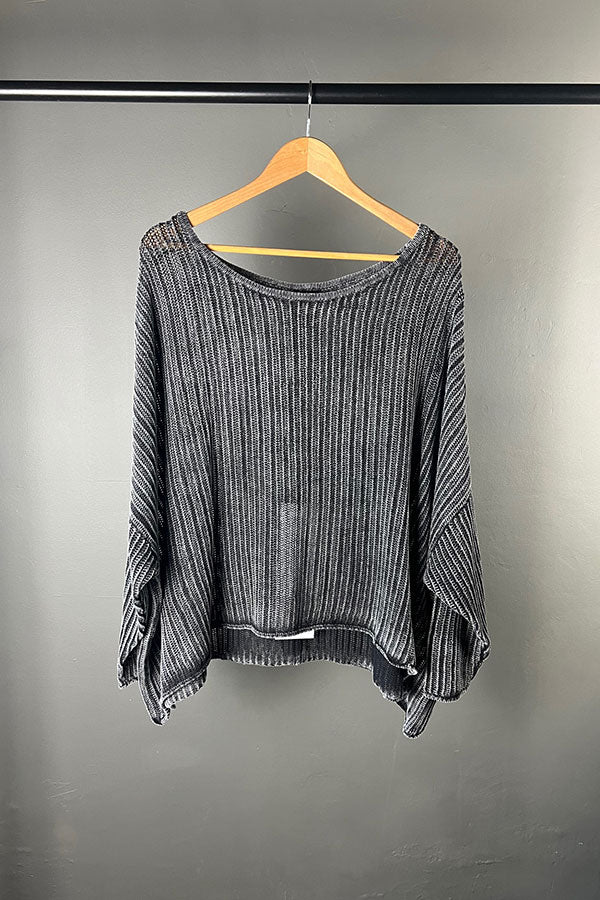 Rundholz Black Cloud Loose Knit Top