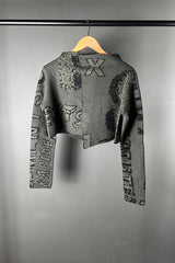 Studio Rundholz Jungle Jacquard Cropped Jacket