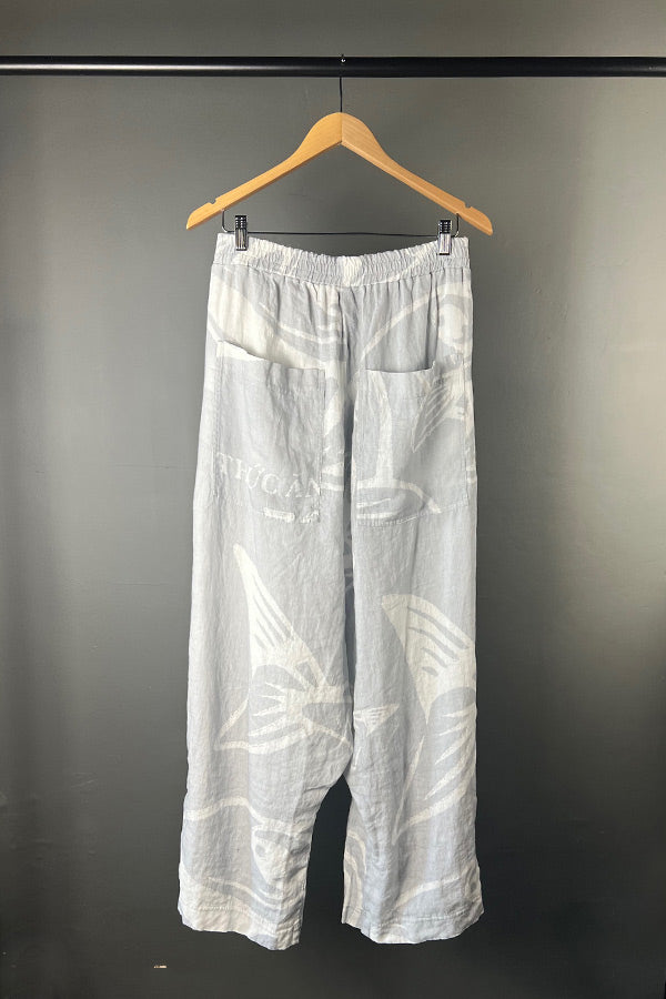 Rundholz Grey Print Relaxed Pants