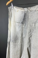 Rundholz Mainline Linen Pants with Moon Pigment Paint