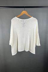 Rundholz Off White Linen Knit