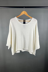 Rundholz Off White Linen Knit