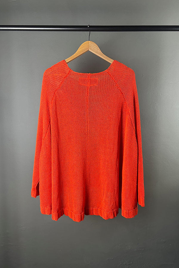 Rundholz DIP Oversized Knit in Mandarine