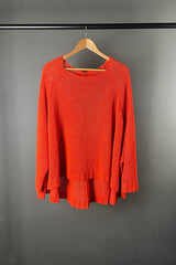 Rundholz DIP Oversized Knit in Mandarine