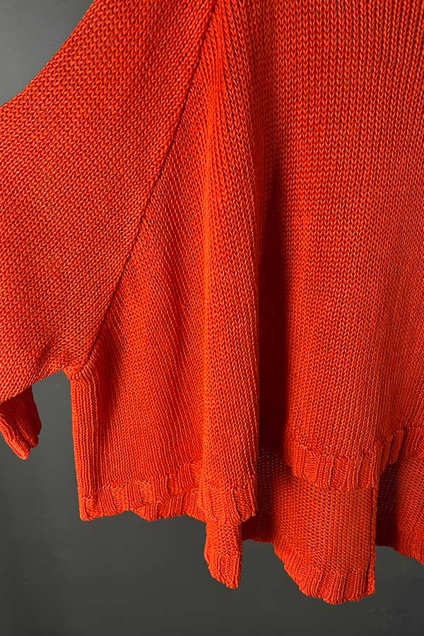 Rundholz DIP Oversized Knit in Mandarine