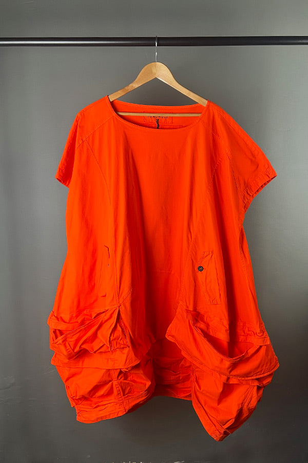 Rundholz DIP Orange Denim Dress