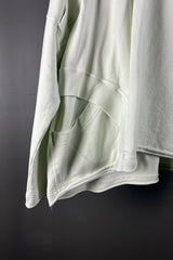 Rundholz Cropped Top with Arched Rib Details in Salina