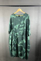 Rundholz Tree Print Linen Dress