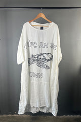 Rundholz Off White Linen Dress