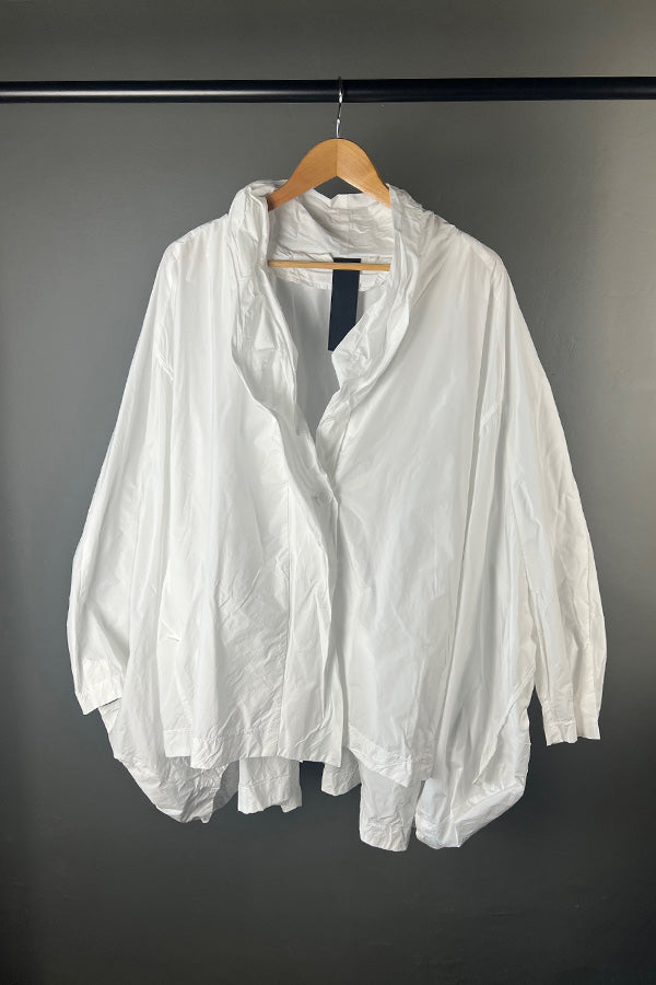 Rundholz Oversized White Meringue Jacket