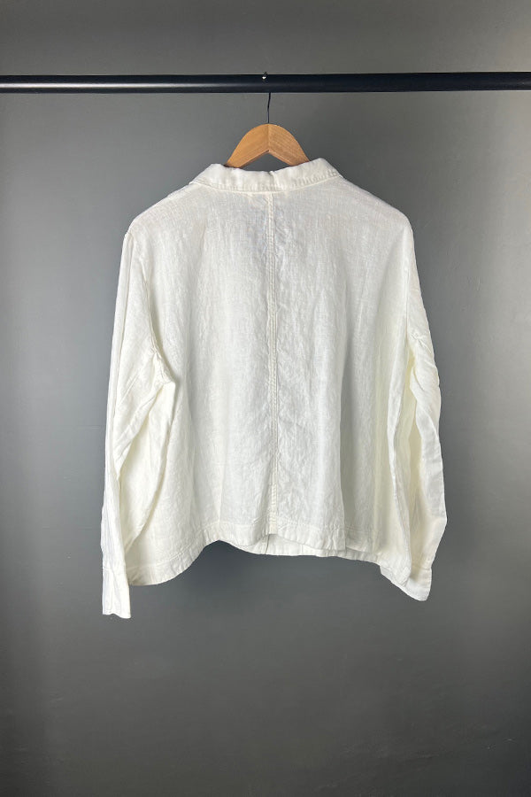 Rundholz White Linen Jacket