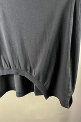 Rundholz Relaxed Black Long Sleeve Top