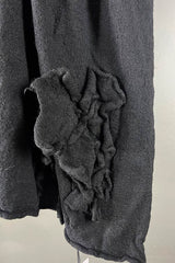 Rundholz Boiled-Wool Black Scarf