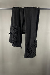 Rundholz Boiled-Wool Black Scarf