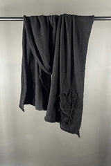 Rundholz Boiled-Wool Black Scarf