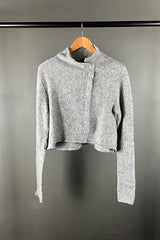 Rundholz Light Grey Marle Knit Cardi