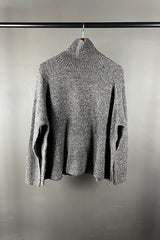 Rundholz High Neck Grey Knit