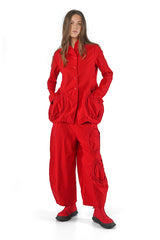 Rundholz Rose Jacket with Circle Pocket Detail