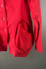 Rundholz Rose Jacket with Circle Pocket Detail
